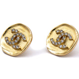 CC Gold Color Plated Earrings