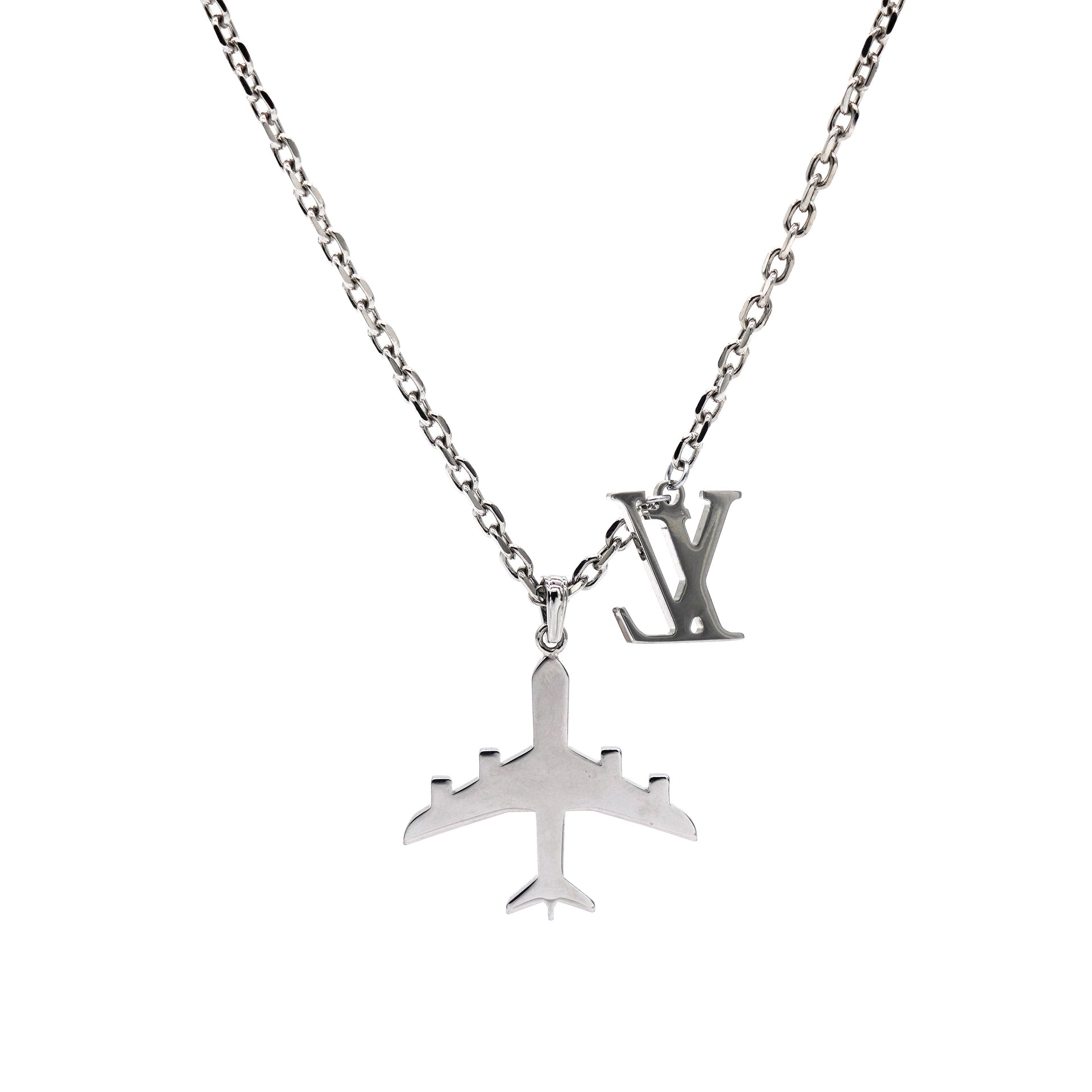 LV Plane Necklace