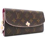 Monogram Bloom Flower Emilie Wallet