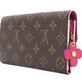 Monogram Bloom Flower Emilie Wallet