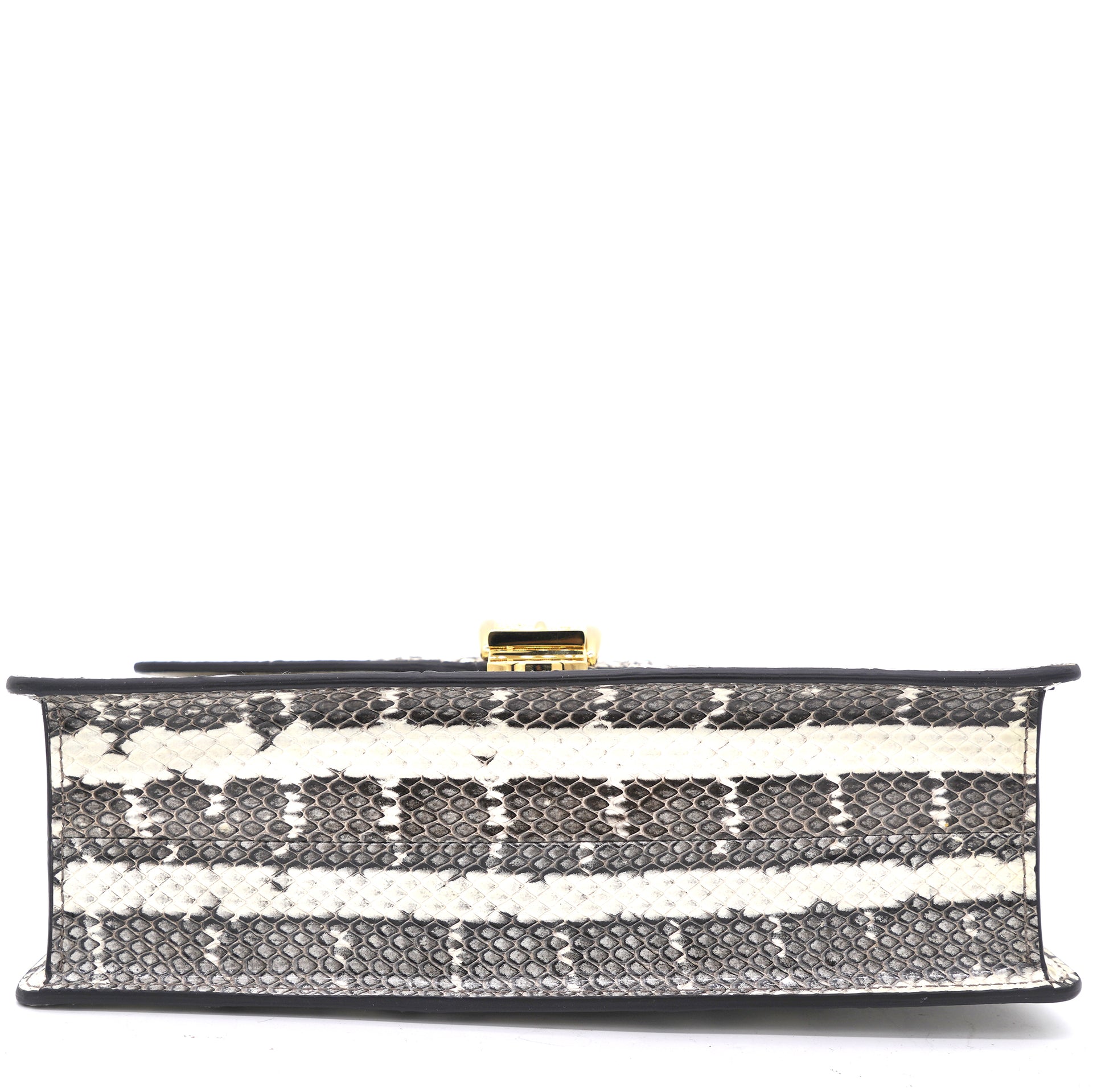 Snakeskin Small Sylvie Shoulder Bag Roccia