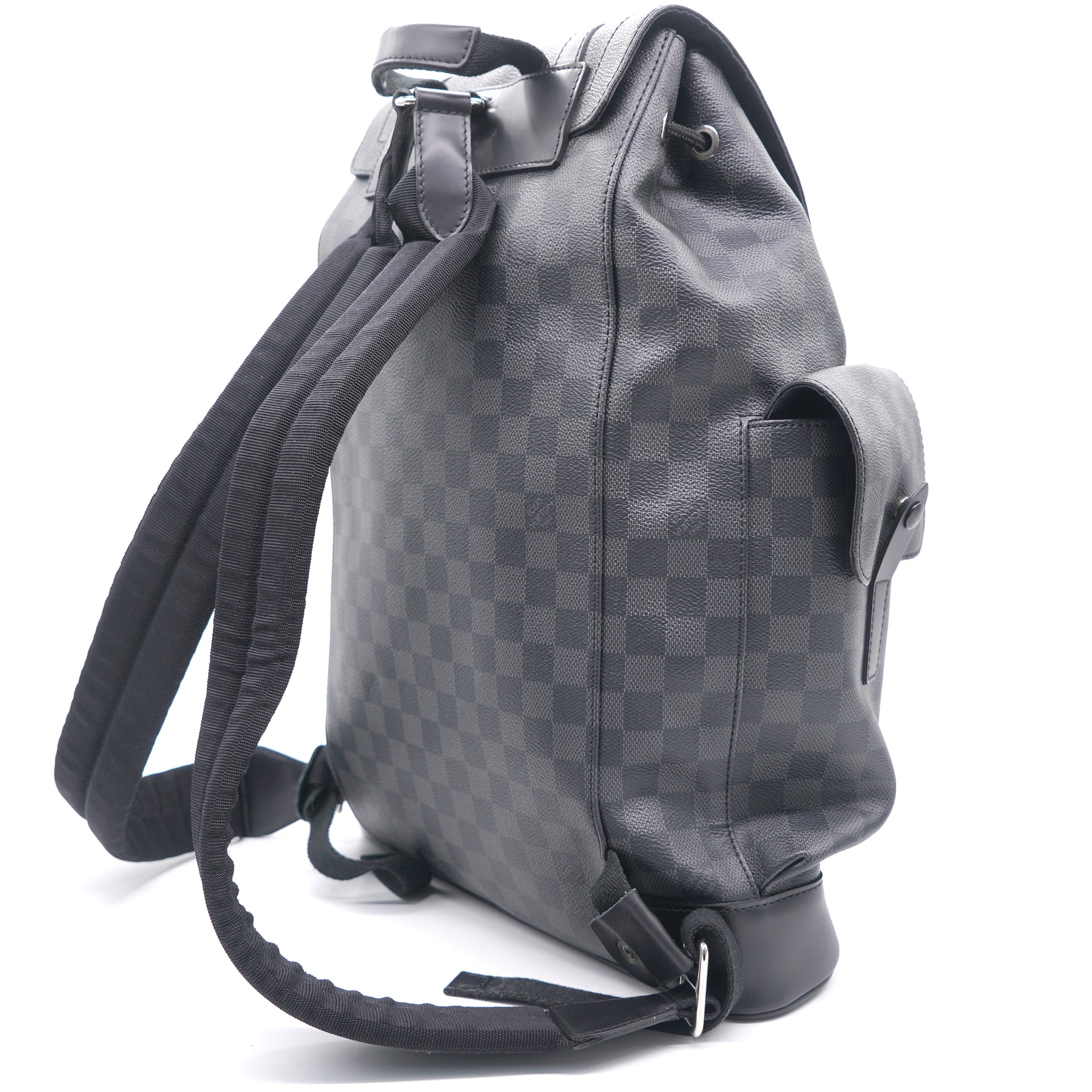 Louis Vuitton, Bags, Louis Vuitton Christopher Pm Damier Graphite Canvas  Backpack