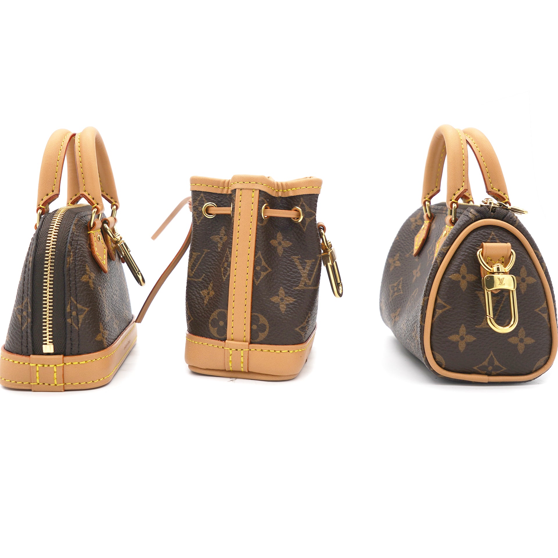 Louis Vuitton Trio Of Mini Icons Monogram Runway - Luxury Shopping