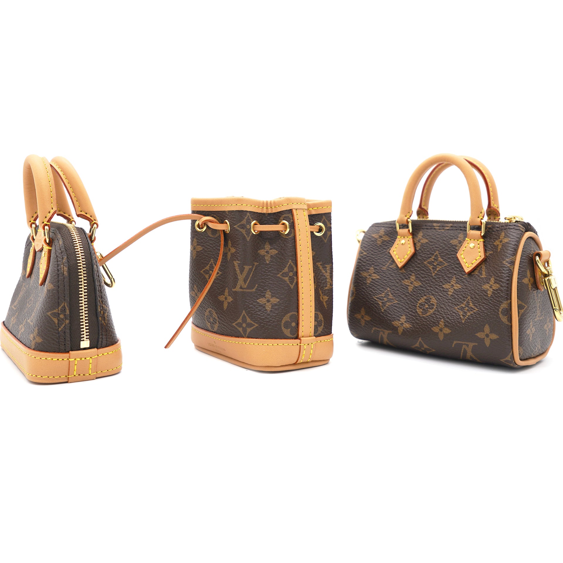 Louis Vuitton Monogram Trio Mini Icones - Brown Waist Bags