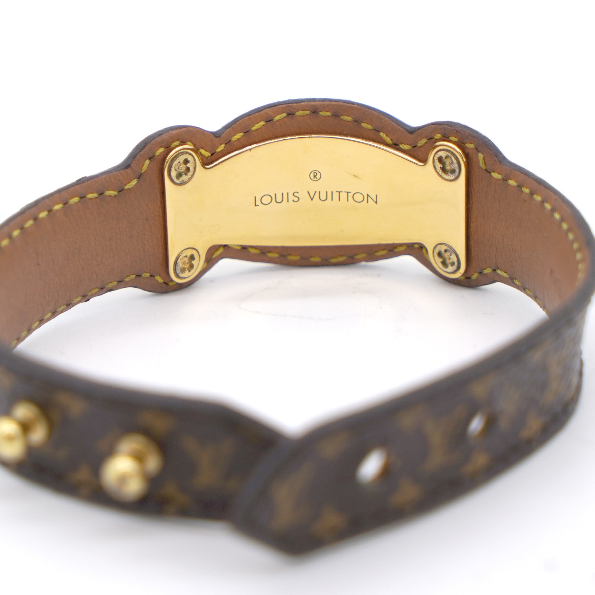 Louis Vuitton Monogram Mini Historic Bracelet 19 595630