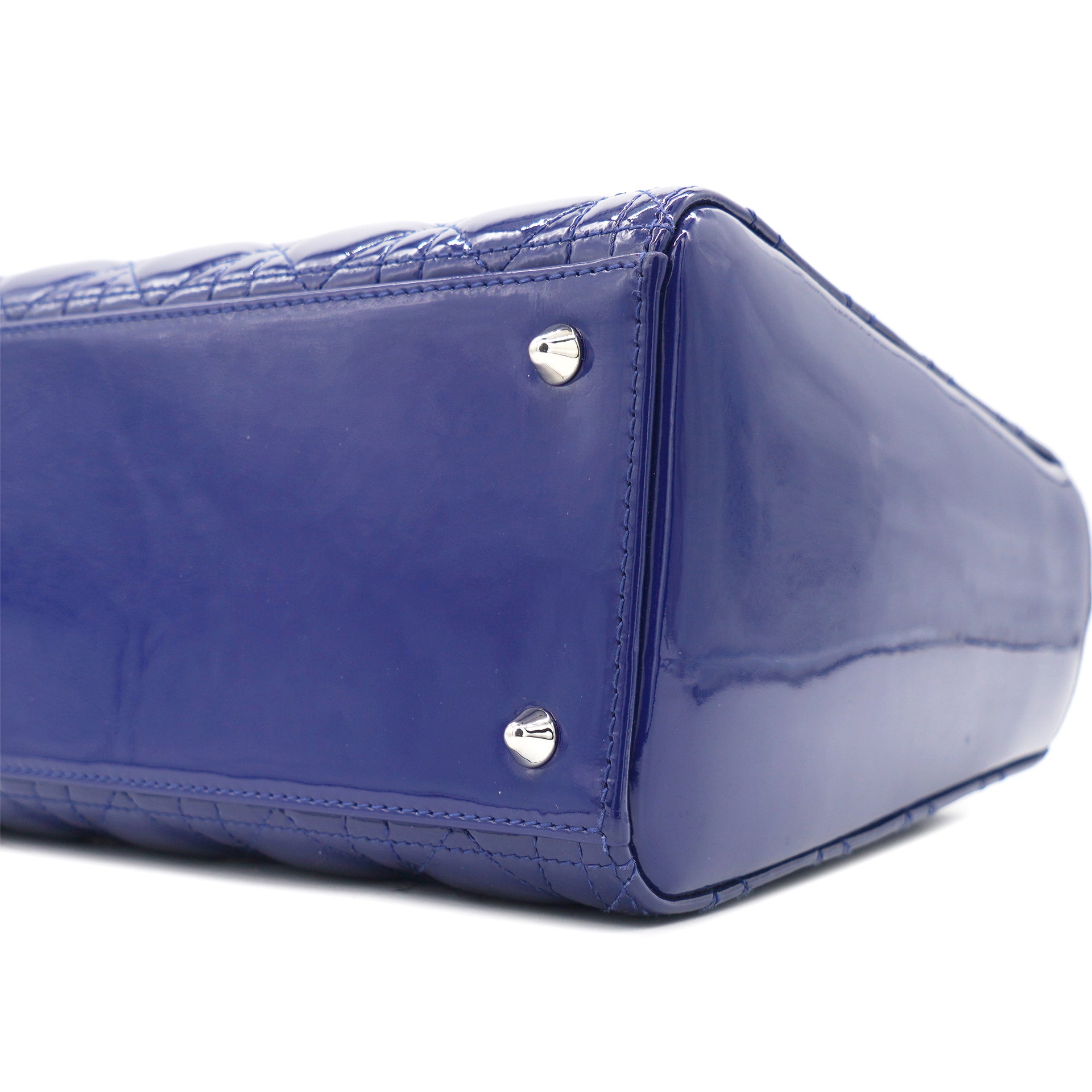 Dior, Bags, Authentic Lady Dior Bag Patent Shanghai Blue