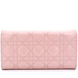 Patent Cannage Miss Dior Promenade Wallet on Chain Light Pink