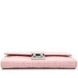 Patent Cannage Miss Dior Promenade Wallet on Chain Light Pink