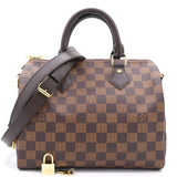 Damier Ebene Speedy Bandouliere 25