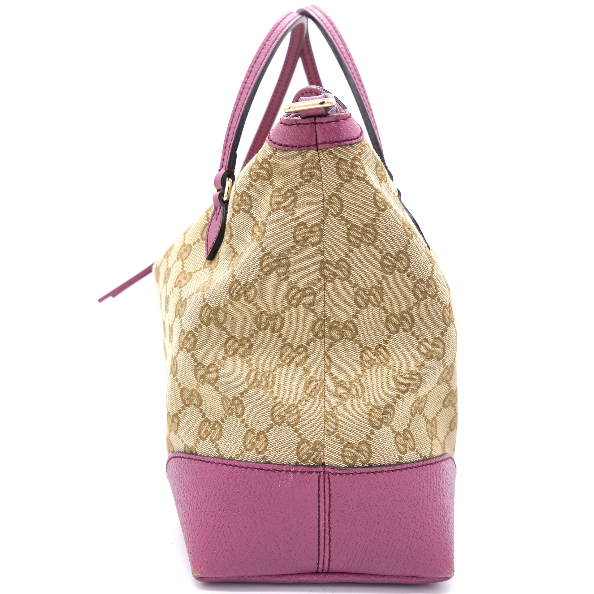 Monogram Medium Bree Shoulder Bag Pink