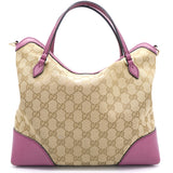 Monogram Medium Bree Shoulder Bag Pink