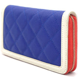 Caviar CC Filigree Zip Around Wallet