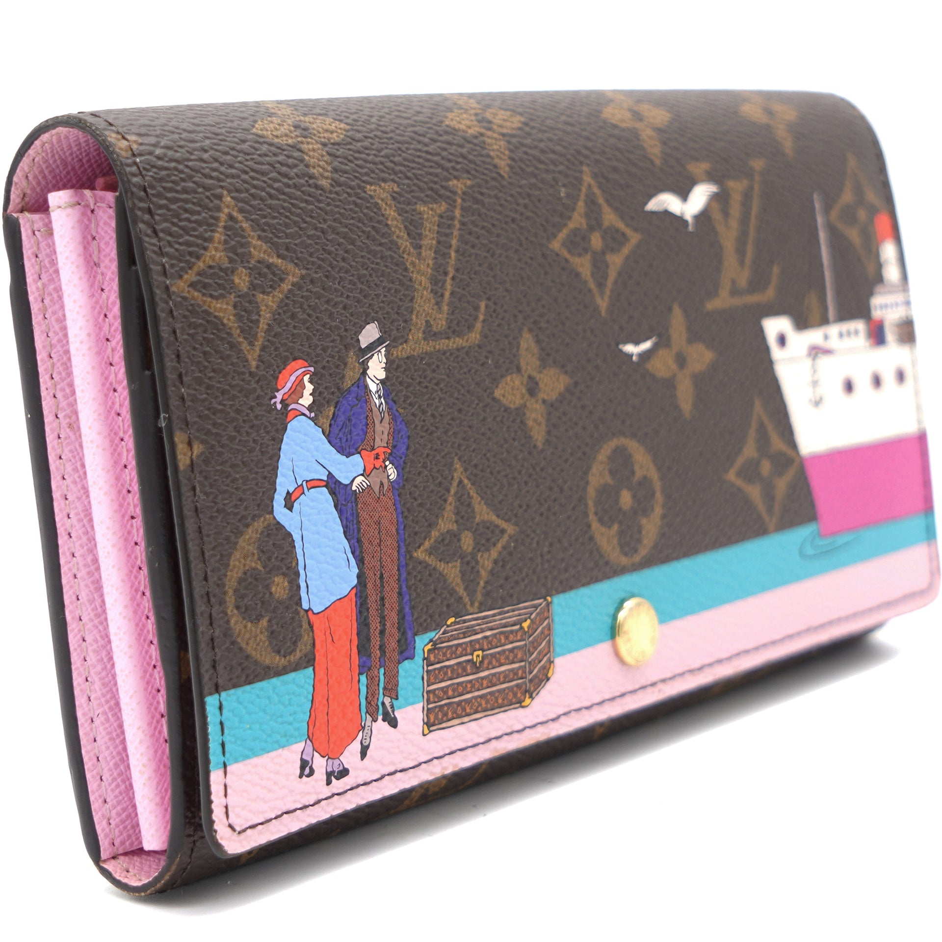 Louis Vuitton Limited Edition Illustre Zippy Wallet