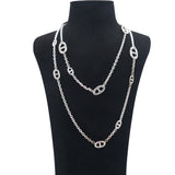 Farandole Long Necklace 120 Sterling Silver