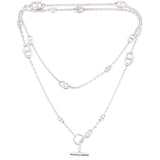 Farandole Long Necklace 120 Sterling Silver