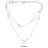 Farandole Long Necklace 120 Sterling Silver