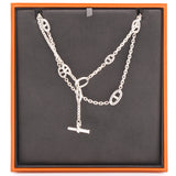 Farandole Long Necklace 120 Sterling Silver