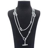 Farandole Long Necklace 120 Sterling Silver