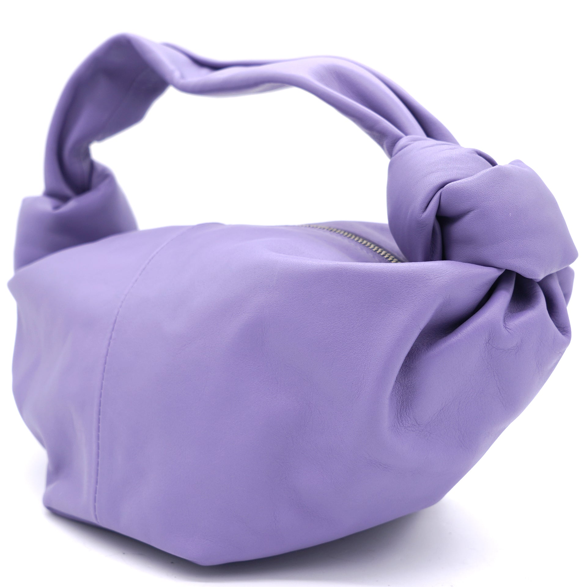 BOTTEGA VENETA Nappa Mini Double Knot Bag Lavender 1220834