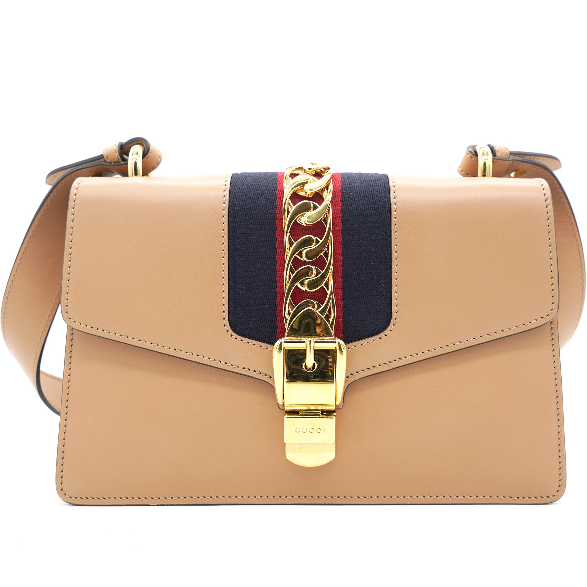 Sylvie Small Shoulder Bag Cream