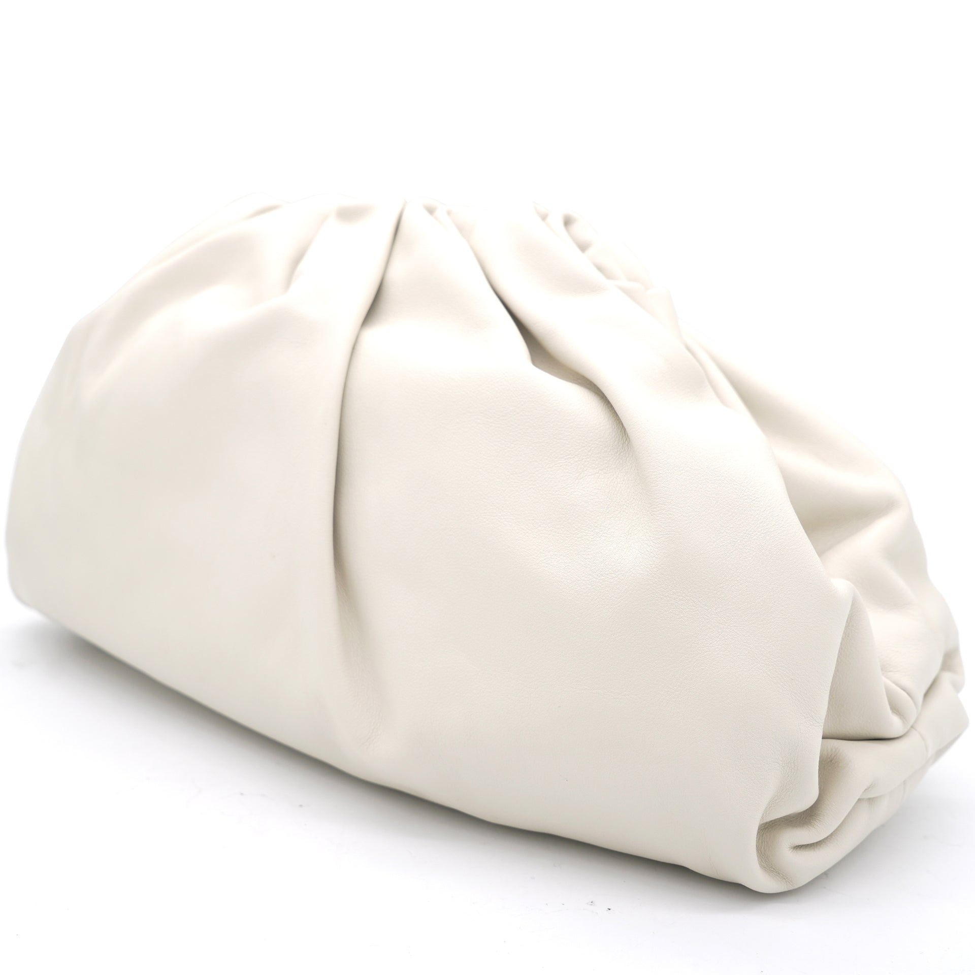 Leather Large The Pouch Clutch Plaster