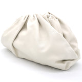 Leather Large The Pouch Clutch Plaster