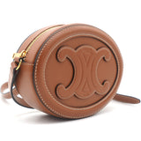 Crossbody Oval Purse Cuir Triomphe In Smooth Calfskin