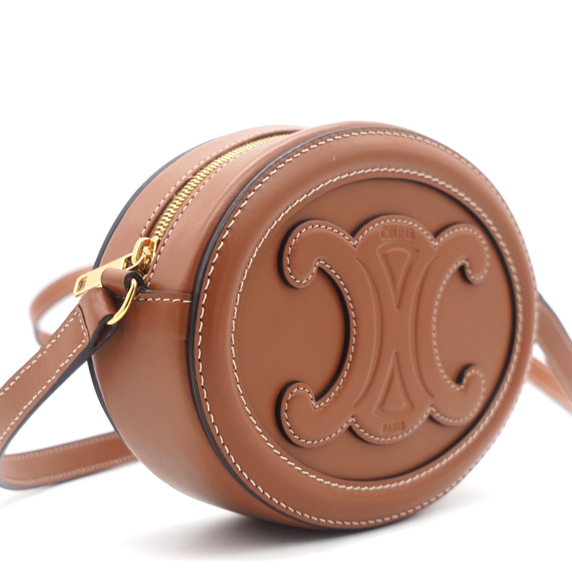 COIN AND CARD POUCH CUIR TRIOMPHE IN SMOOTH CALFSKIN