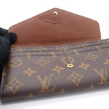 Monogram Canvas Sarah Wallet Brown