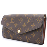 Monogram Canvas Sarah Wallet Brown