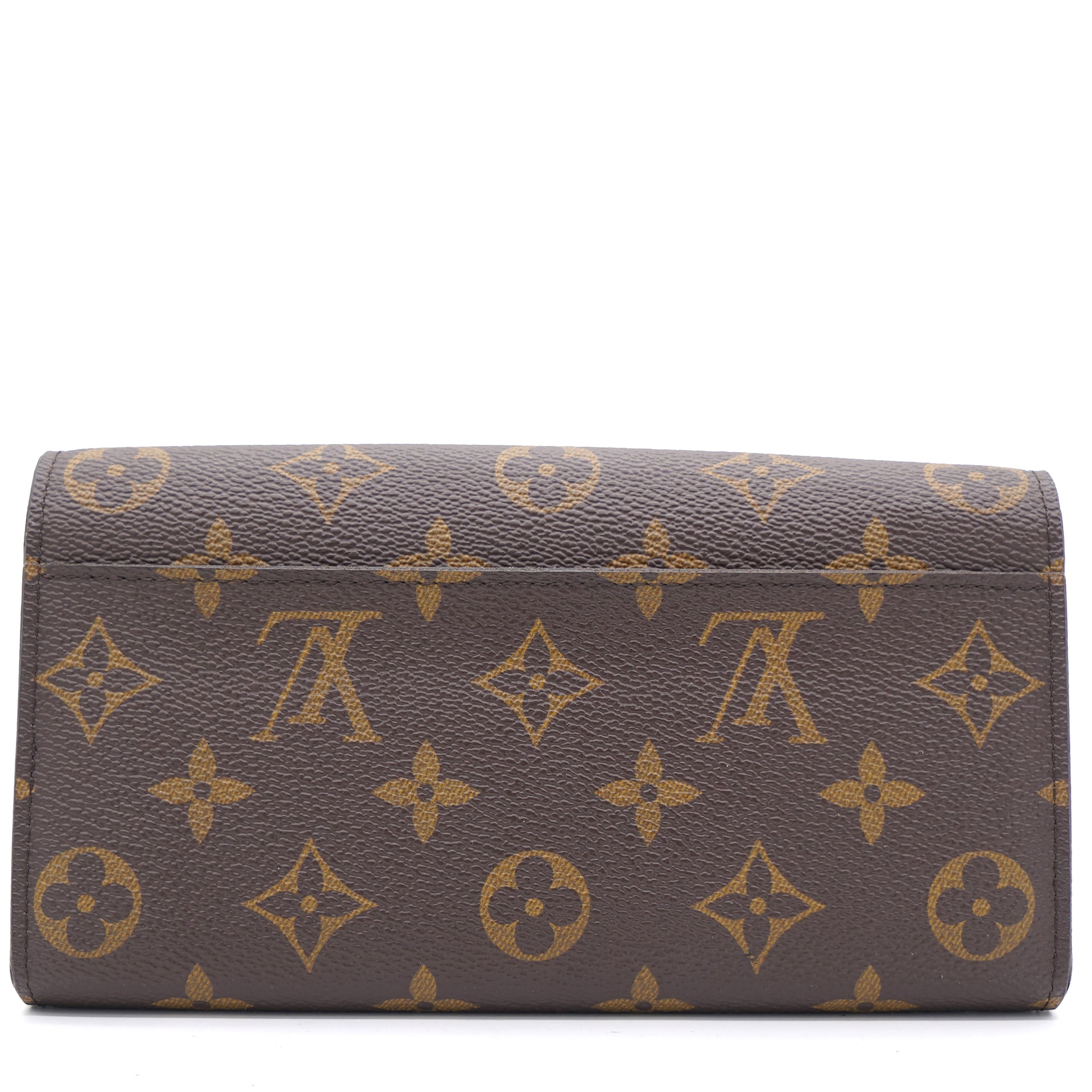 Monogram Canvas Sarah Wallet Brown