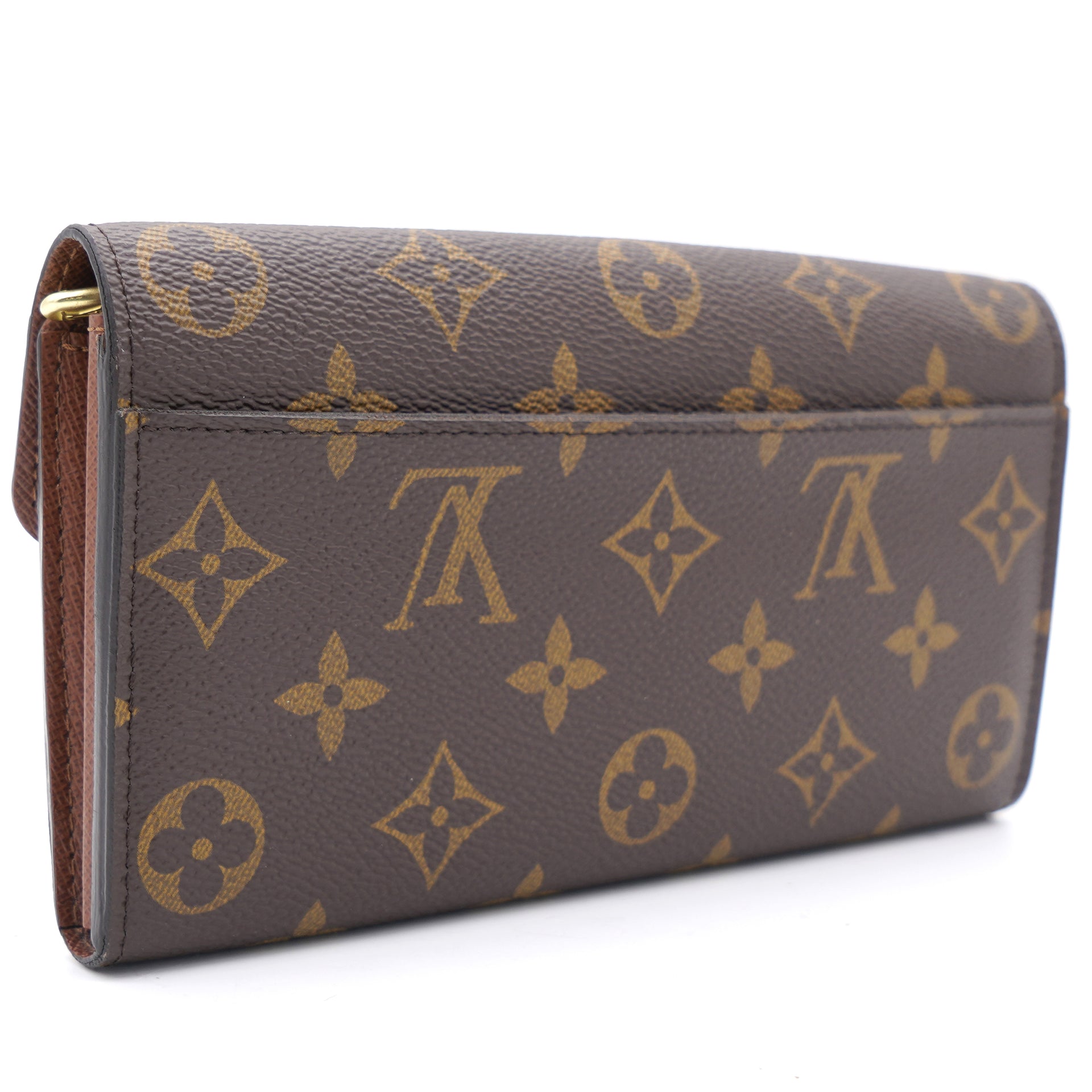 Monogram Canvas Sarah Wallet Brown