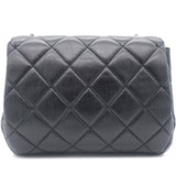 Classic Square Flap Bag Black