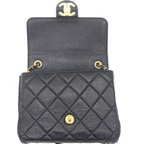 Classic Square Flap Bag Black