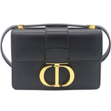 Micro 30 Montaigne Bag Box Calfskin Black