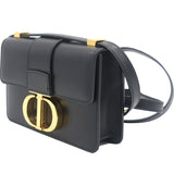 Micro 30 Montaigne Bag Box Calfskin Black