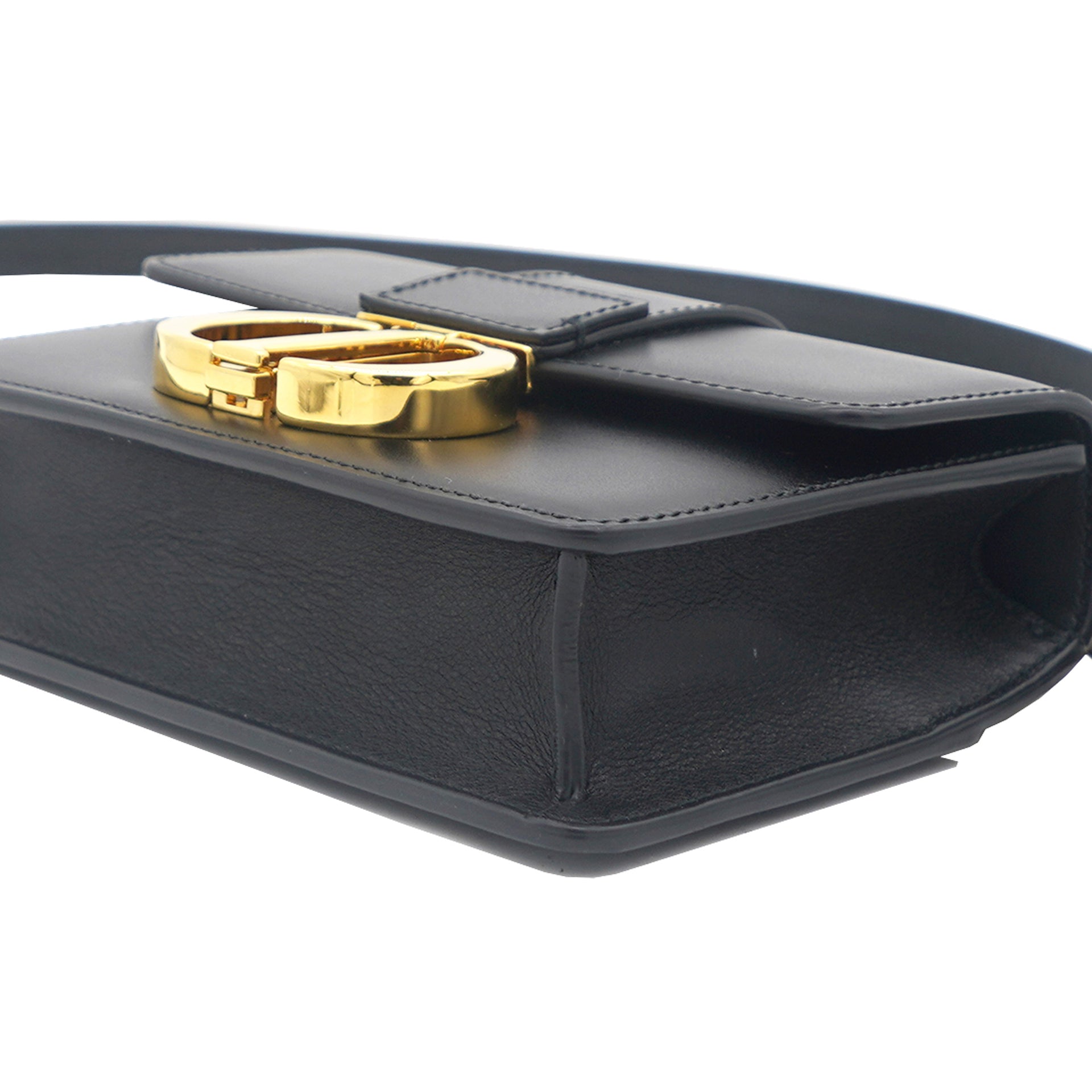 Micro 30 Montaigne Bag Box Calfskin Black