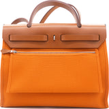 Toile and Leather 31 Herbag Handbag Orange