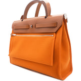 Toile and Leather 31 Herbag Handbag Orange