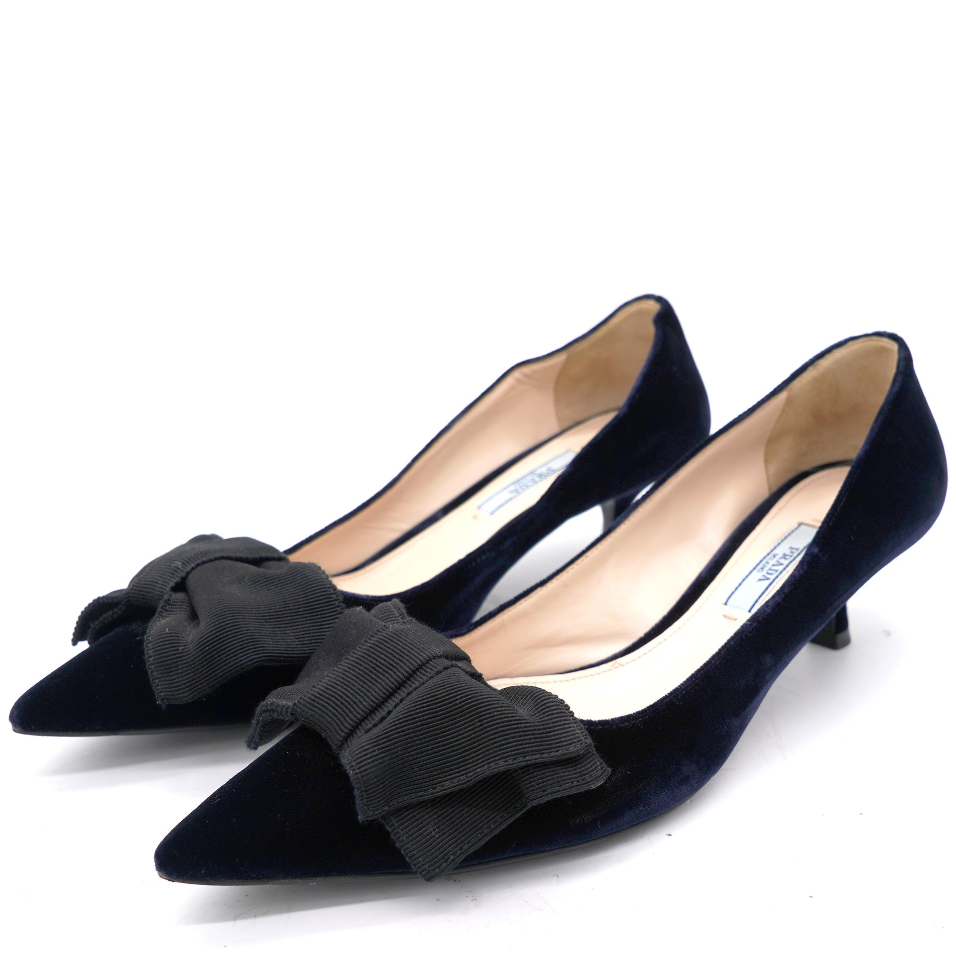 Amazon.com | FSJ Women Cute Bow Pointed Toe Kitten Heel Pumps Comfortable  Velvet Slip On Dress Shoes Mid Heel Office Ladies Casual Work Shoes Size 4  Black | Shoes