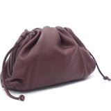 Butter Calfskin The Mini Pouch Burgundy