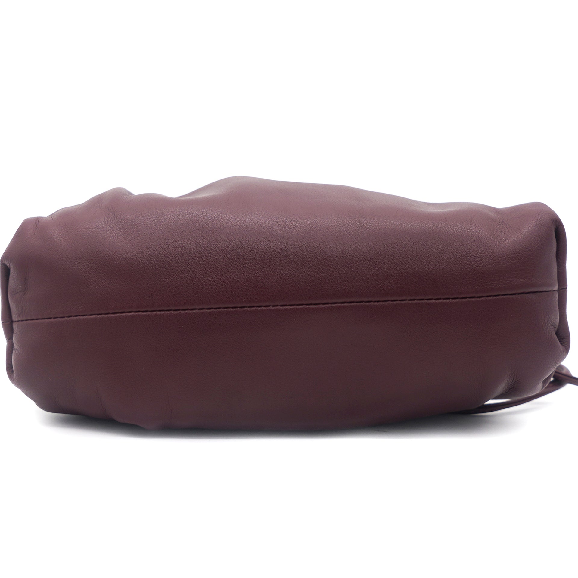 Butter Calfskin The Mini Pouch Burgundy