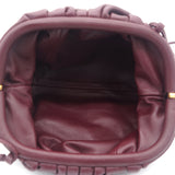 Butter Calfskin The Mini Pouch Burgundy