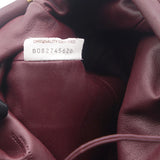 Butter Calfskin The Mini Pouch Burgundy