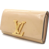 Patent Louise Wallet Beige