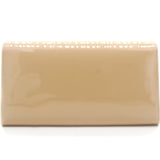 Patent Louise Wallet Beige