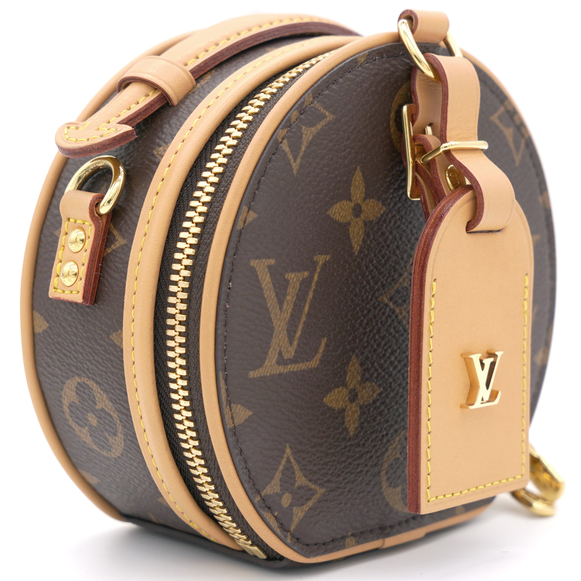 Lv mini round bag