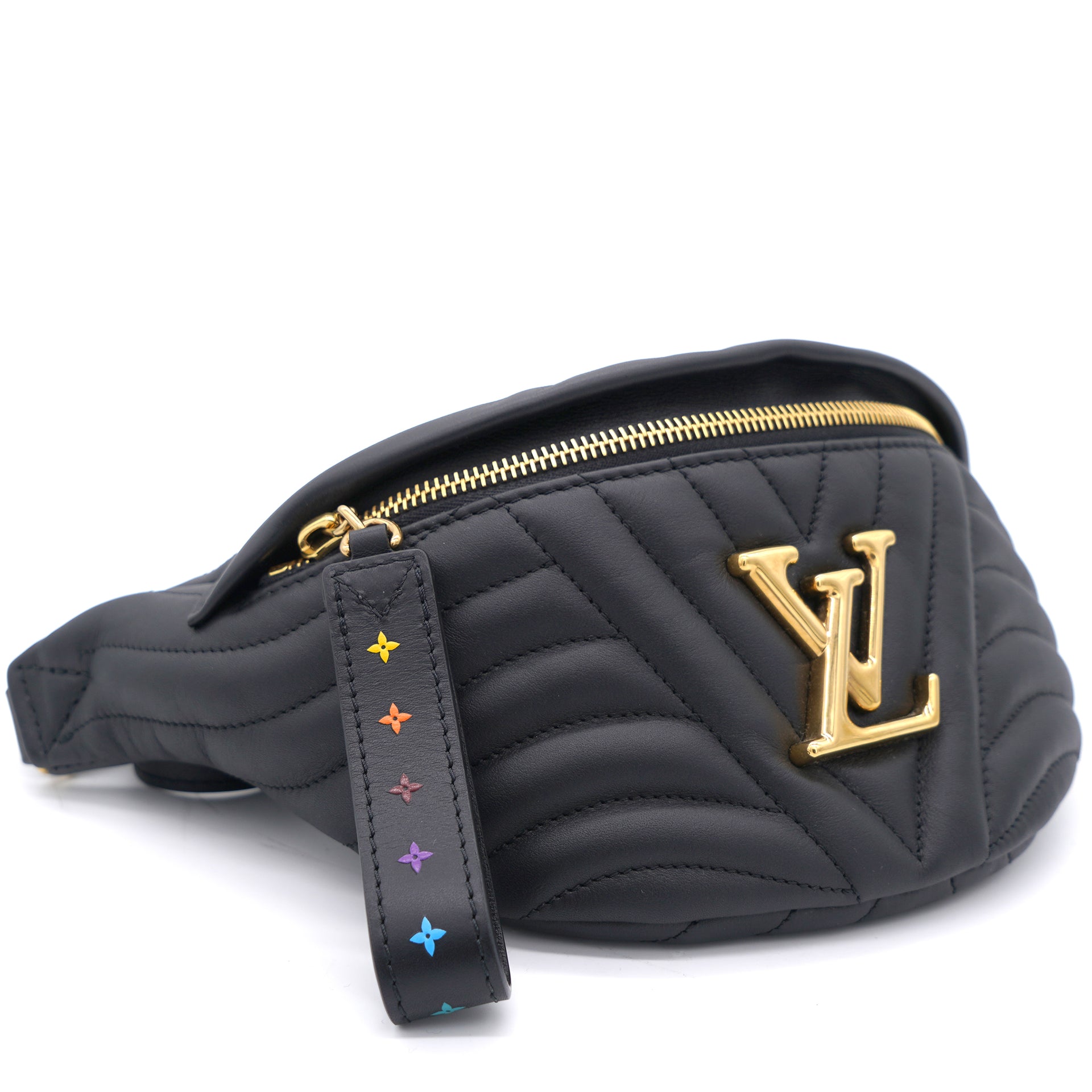 Louis Vuitton lv new wave belt bag bumbag black