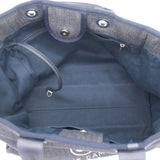 Denim Medium Deauville Tote Dark Blue