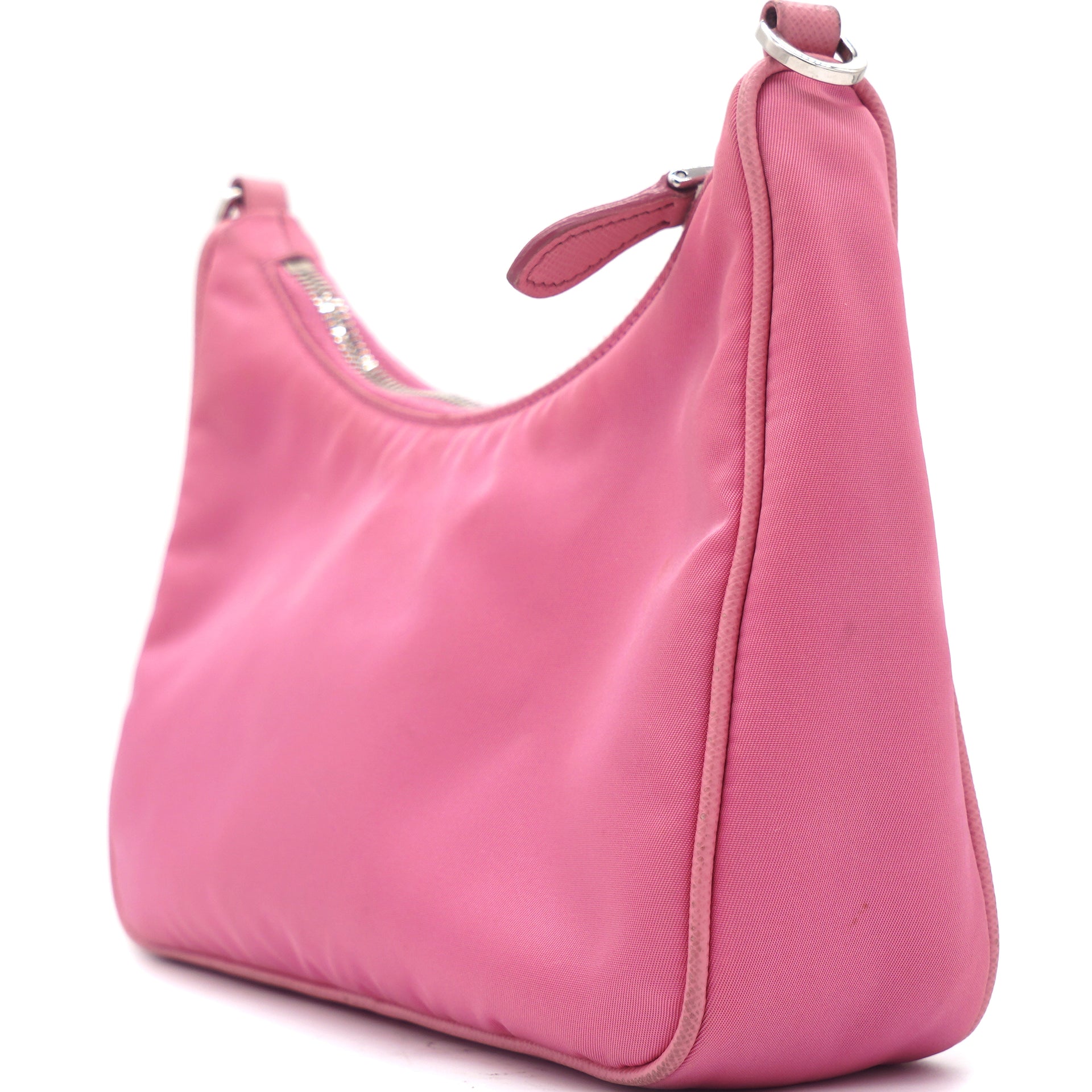 Prada Pink Synthetic Tessuto shoulder bag Prada